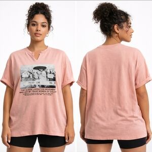 Phluid Project Graphic Tee L Pink Pride Activist Marsha Johnson Shirt